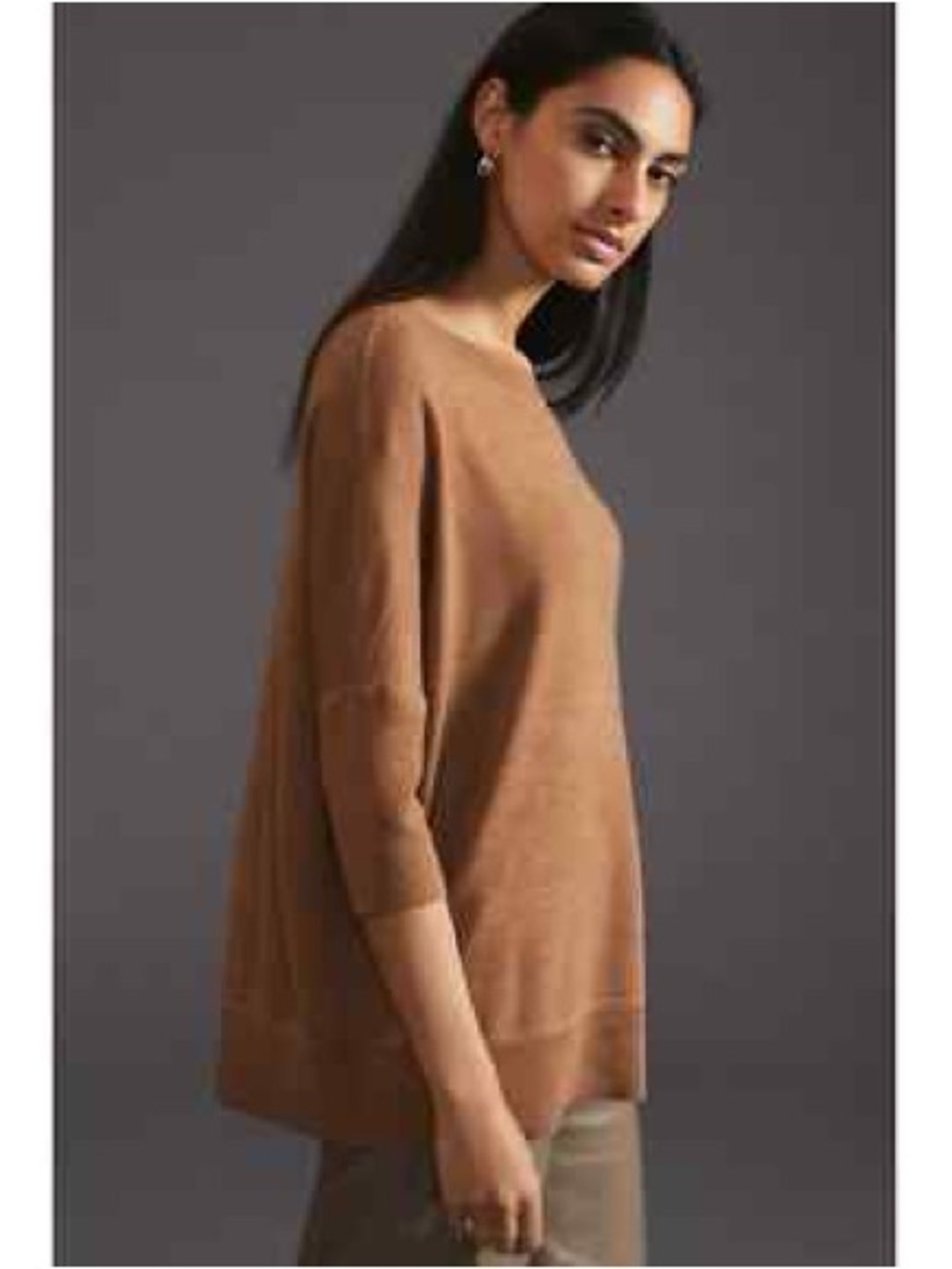 By Anthropologie boat neck merino wool sweater
